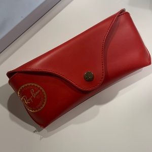 Red ray ban case